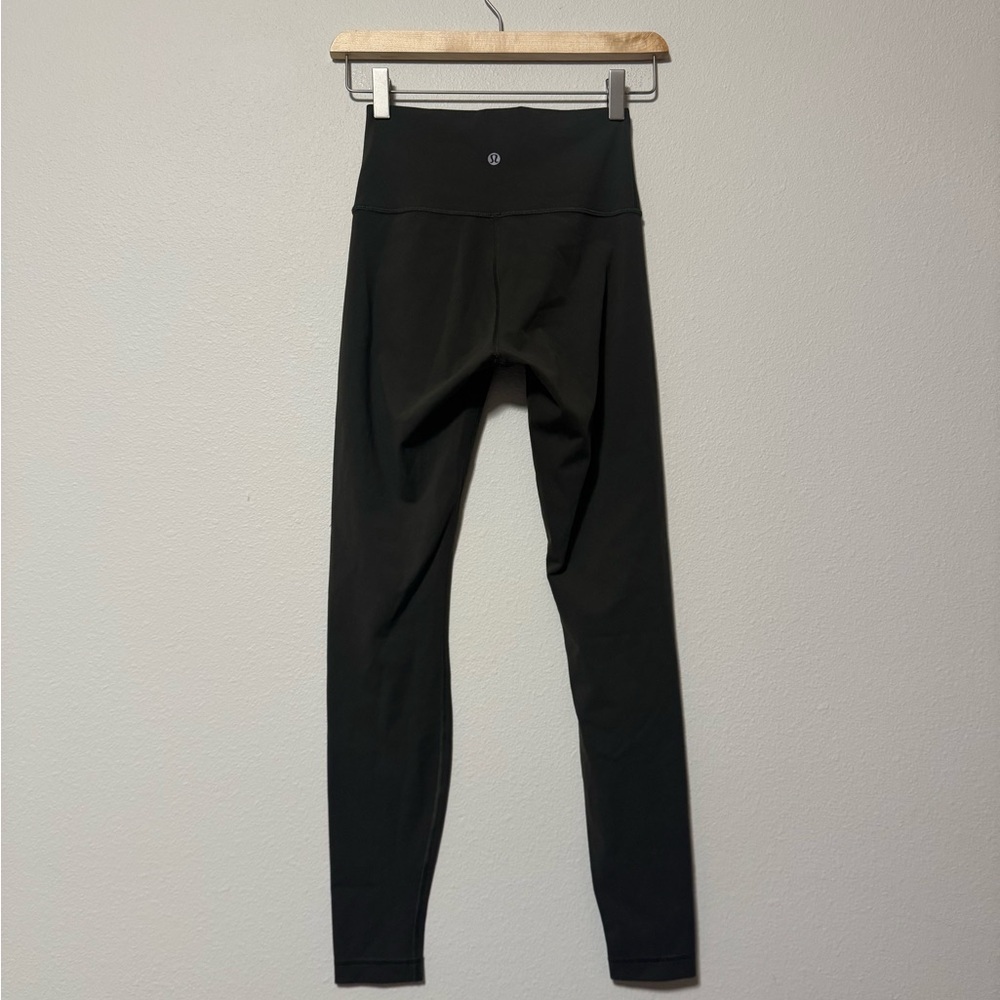 5/$55 !! 🔥 Lululemon dark green Leggings - Picture 2 of 3